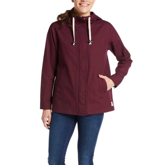 Red Shipler Full Zip Hoodie Xl 